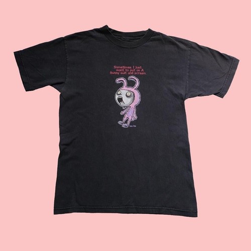 Roman Dirge Lenore Bunny T shirt Goth Bratz Skater Grunge