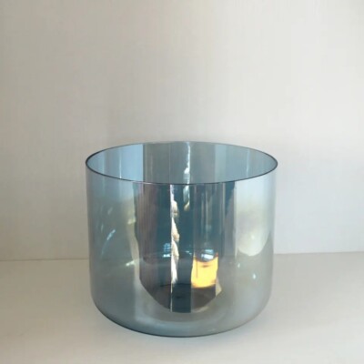 5.5'' A Third Eye Chakra 440hz Amazing Sound Cosmic Blue Crystal Singing Bowl