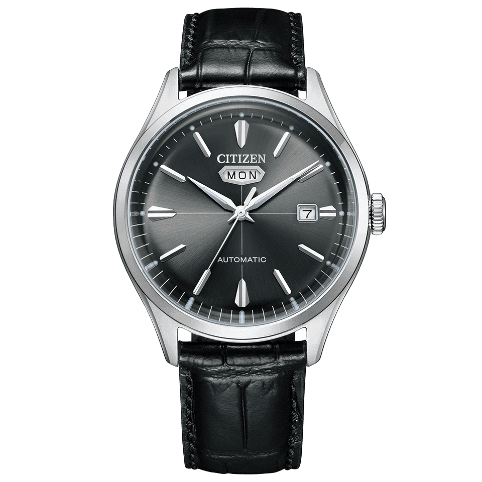 Pre-owned Citizen Collection, Watch, Nh8390-20h, Calf Leather Beautiful Tablet Type