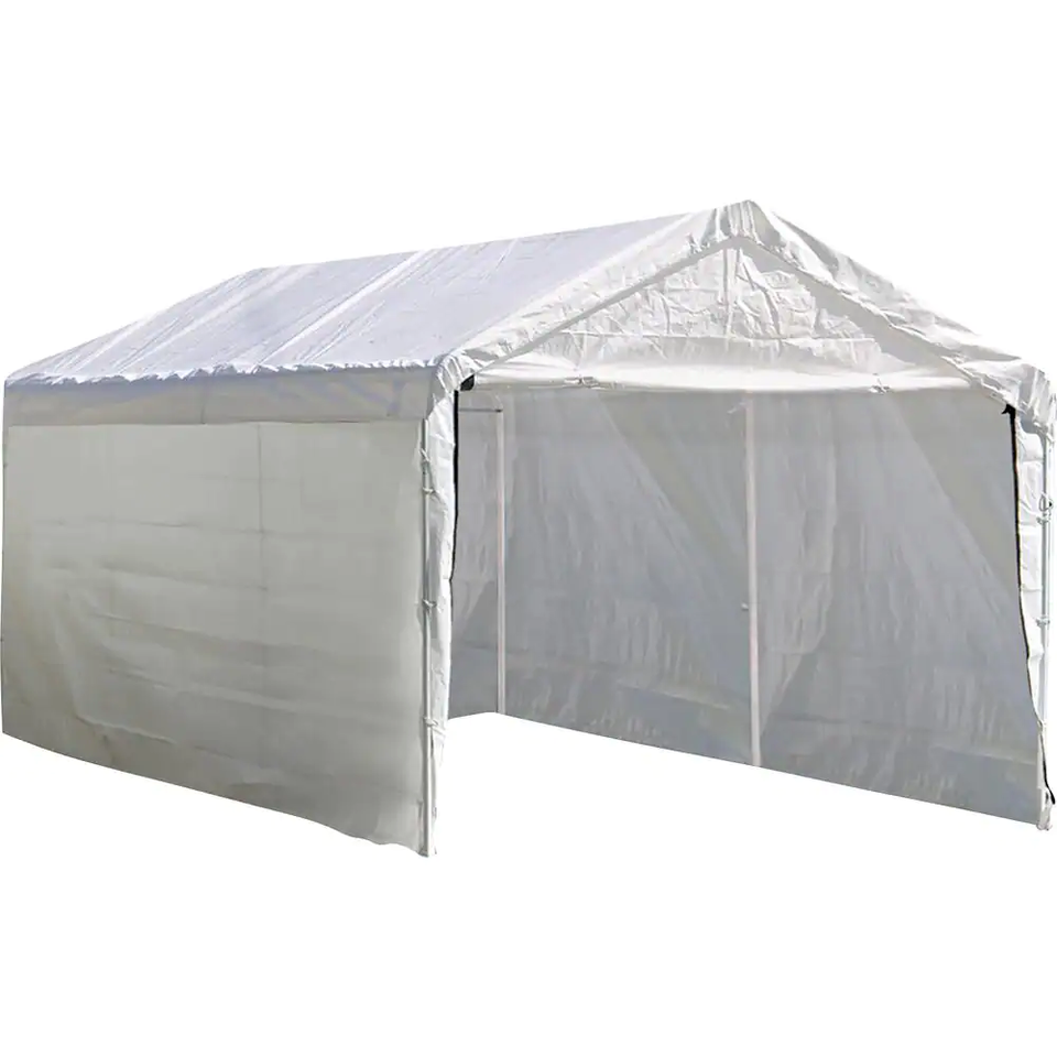 Sidewalls/doors Kit Uv-resistant Fabric 10 Ft. W X 20 Ft. D