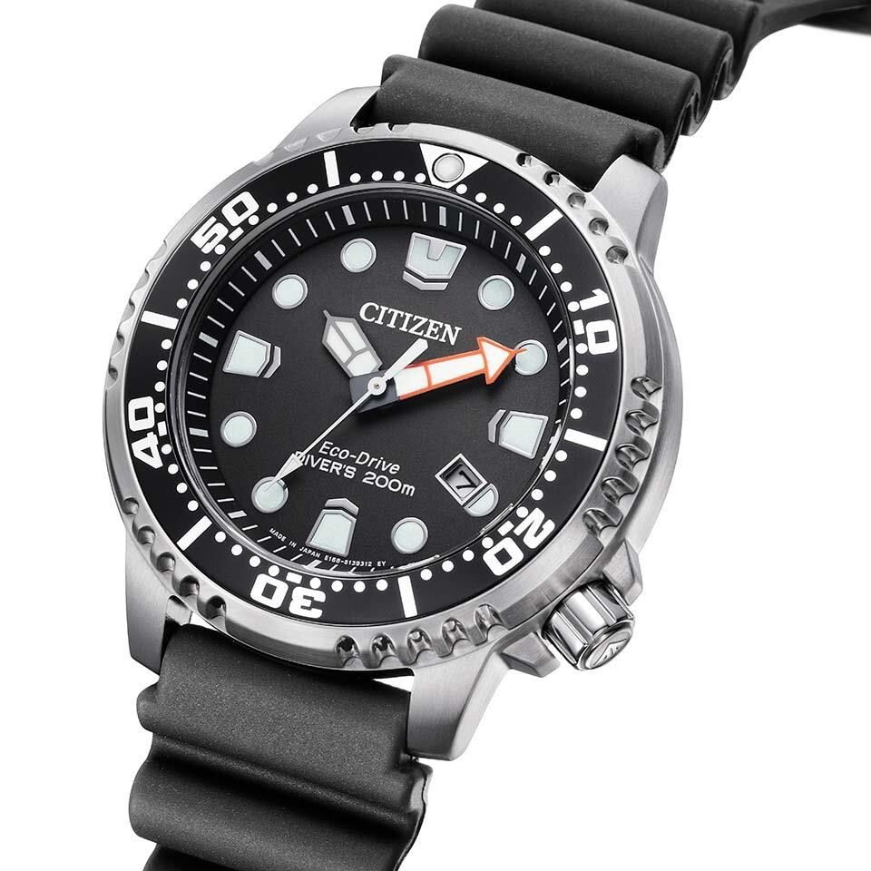 Pre-owned Citizen Collection, Marine Watch, Bn0156-05e, Urethane Beautiful Tablet Type