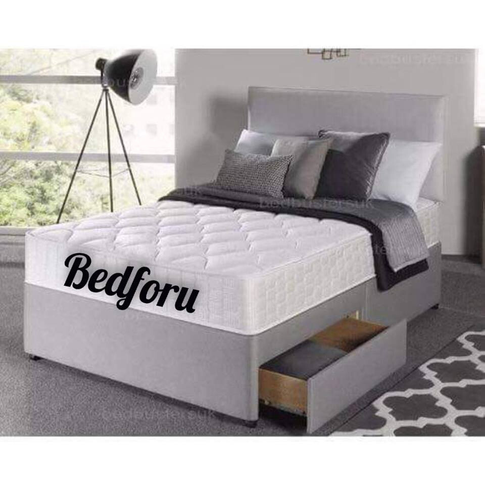 Single Double kingsize bed with memoery foram or orthopedic mattress