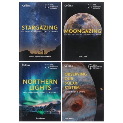 Beginner's Guides of Astronomy Collection 4 Books Set Observing our Solar System