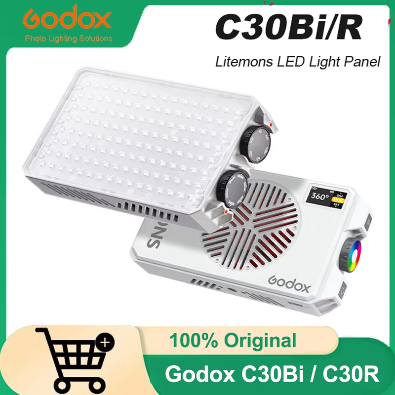 C30Bi C30R Litemons 30W LED Light Panel Light 2800-6500K Pocket-Sized Light Five