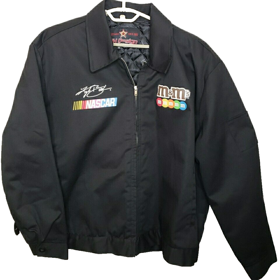 Jh design Authentics M&M's Kyle Busch Nascar Racing Jacket