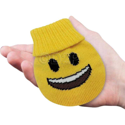 1 X REUSABLE HAND WARMER FUNNY SMILEY POCKET EMOTICON EMOJI INSTANT PAD HOT