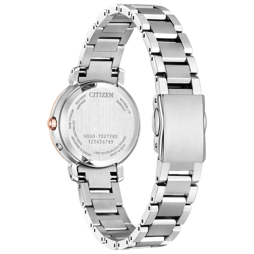 Pre-owned Citizen Es9445-65w [xc Hikari Collection Titania Happy Flight 25 Anniversary]