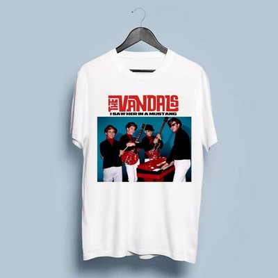 New Rare The Vandals I Saw Her in a Mustang Gift Family Unisex S-235XL Shirt 1D6