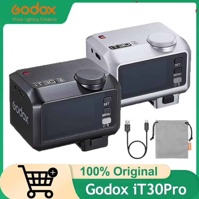 Godox iT30Pro Ultra-Lightweight Mini TTL Flash with 2.4GHz Wireless, HSS 1/8000s