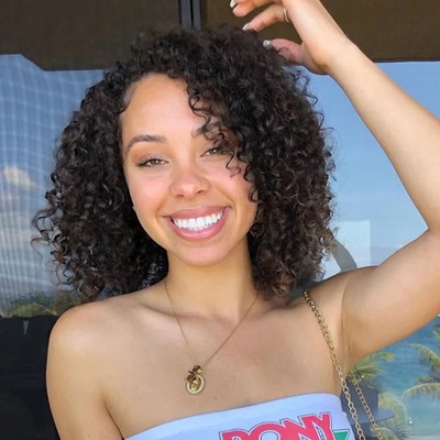Short Afro Kinky Curly Bob Wig Black Synthetic Hair Wigs Heat Resistant Fiber US