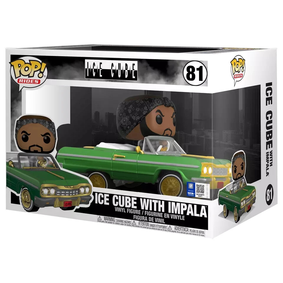 ICECUBE FUNKO IMPALA アイスキューブ　新品希少‼︎ Funko POP! Music Icon: Ice Cube, Unique 1964 Chevy Impala