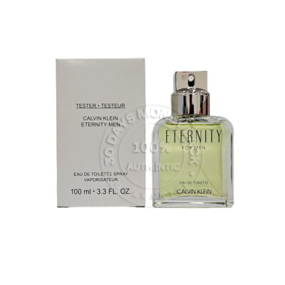 Calvin Klein Eternity EDT 3.3 oz /100 ml For Men -As Shown