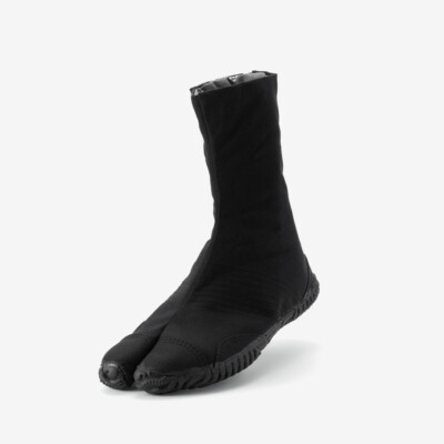 Marugo  Kurashikiya Saibu [Kohaze: 7 pieces] Black Sizes 22.5-30cm Tabi shoes