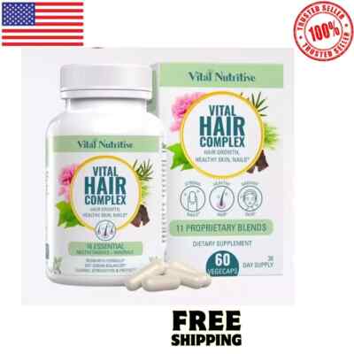 Vital Nutritive Vital Hair Complex Cleanse , Strenghten & Protect New Exp: 12/26
