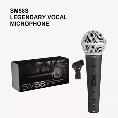 SM58-LC Dynamic Wired XLR Professional Vocal Microphone NEW