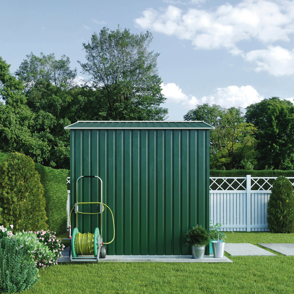 Waltons Metal Shed Garden Storage 7x4' 7x6' Sliding Double 