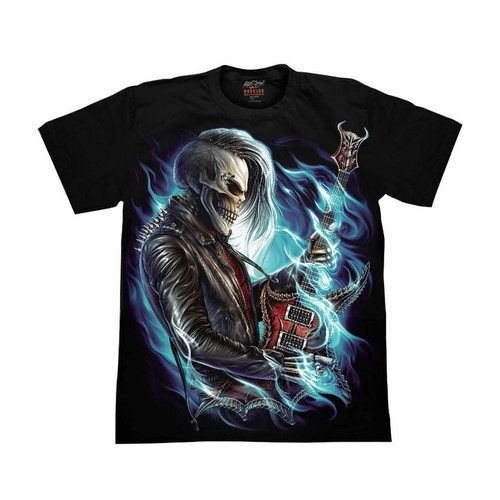 【mahagrid】23SS★ SKELETON BIKER TEE MAHAGRID