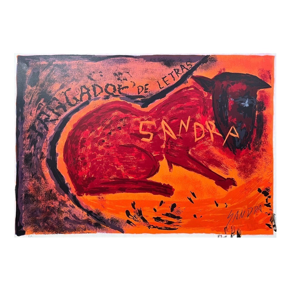 SANDRA CEBALLOS OBAYA. Engraved . Serigraphy. Contemporary Art. Cuban Art.