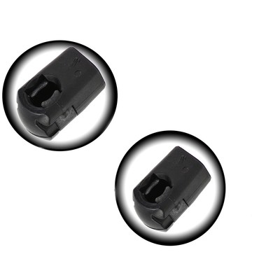 Qty 2 10mm Nylon End Lift Supports 10.80" Ext 6.85" Comp x 76lbs