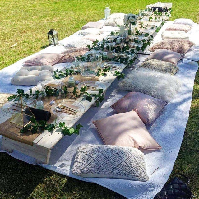 DIY Boho Picnic packages perthpicnichire. From 80 Party Hire