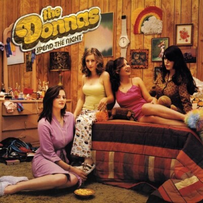 DONNAS, THE / SPEND THE NIGHT (HOT PINK VINYL) *NEW/SEALED VINYL 2024 REISSUE*