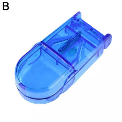 Portable Pill Cutter For Small Pills Tablet Storage Splitter Case