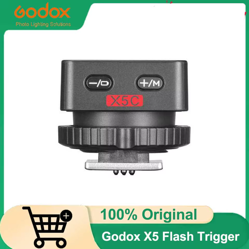 X5 Magnetic hotshoe & Wireless Trigger Transmitter Control Wireless X System Fl