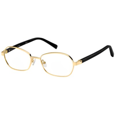 MAXMARA オハルフレムメカネ MM1333 086 MAX MARA MM1336 086 NOS Brown Tortoise/Gold Eyeglasses Frame