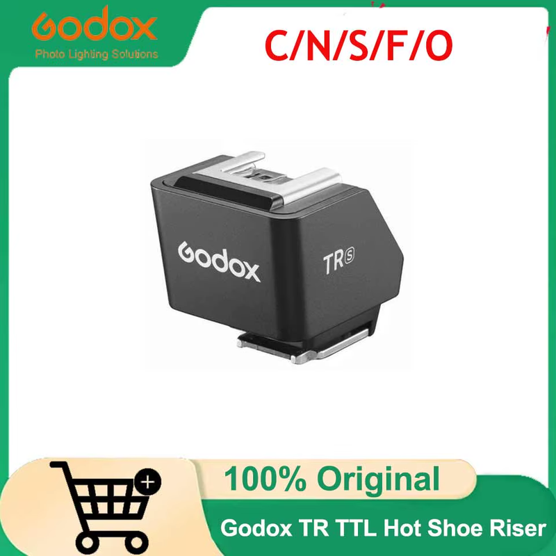 TR TTL Hot Shoe Riser Compatible with Canon E-TTL II, Nikon i-TTL, Sony, Fujifil