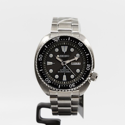 Pre-owned Seiko Prospex Sunburst Grey Dial Men's Mechanical Watch Srpf13k1 Us4