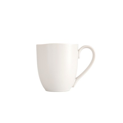 Fortessa Vitraluxe Dinnerware Heirloom Tapered Mug, 11.5 Ounce, Set of 4