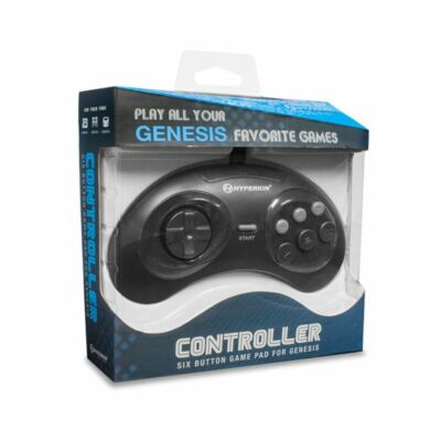 Hyperkin ''GN6'' Premium 6 Button Game Pad Controller for Genesis