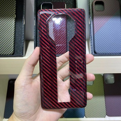 Luxury Real Carbon Fiber Hard Cover Case for Huawei Mate 40 RS Porsche Design