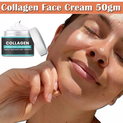COLLAGEN & ELASTIN SKIN CREAM Firming Face Care Anti Aging Wrinkle Beauty USA