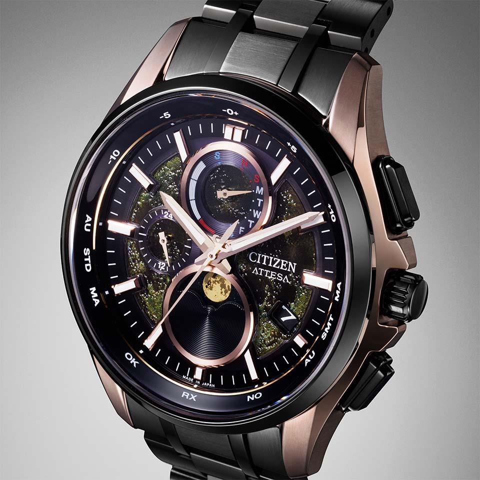 美品Citizen H100-S098335 Eco-Drive デイ CITIZEN CITIZEN シチズン H100-S098335 アテッサ エコドライブ