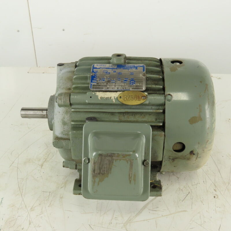 Lincoln Electric D-EG1354 2Hp Electric Motor 460V 3Ph 184 Frame 1740RPM