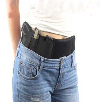 Concealed Carry Belly Band Holster for Taurus G2C/G3C G19/23 SIG Sauer P220/P238