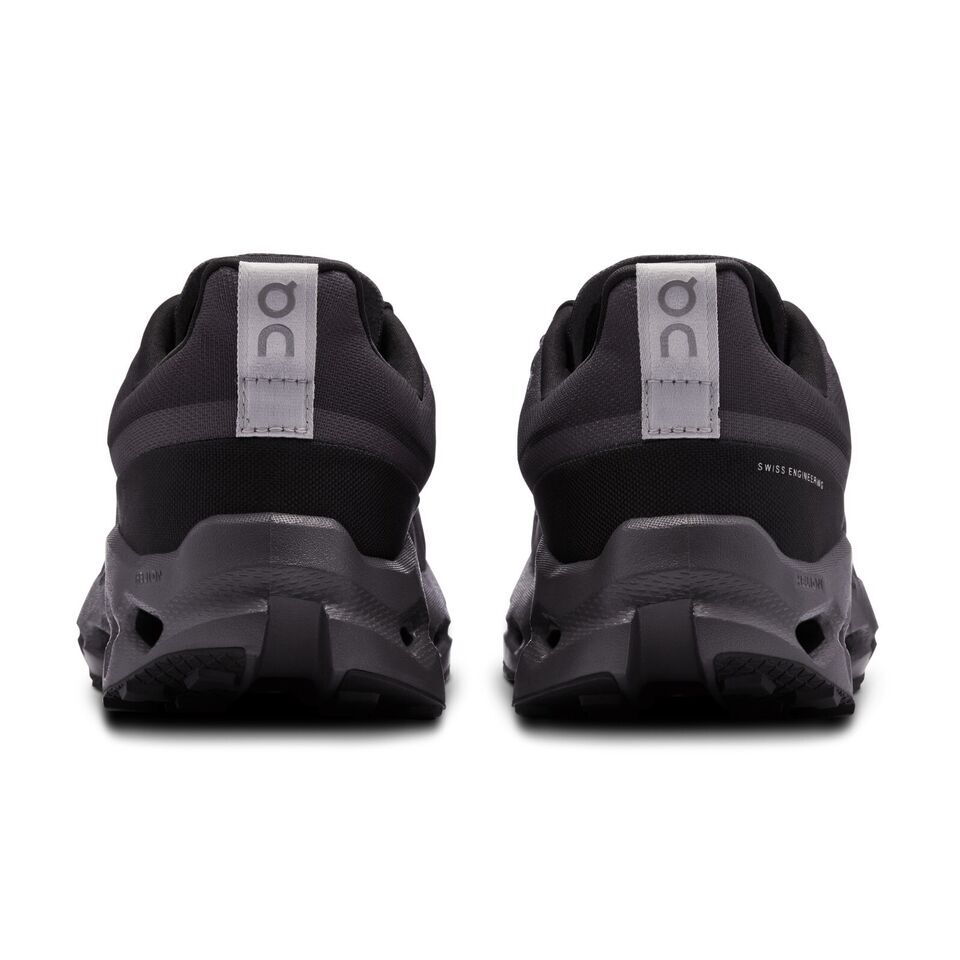Pre-owned On Cloudsurfer Trail Waterproof Black Eclipse 3me10270106 Men's Size