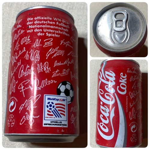 Coca Cola Coke Can 1994 Soccer World Cup Germany Team