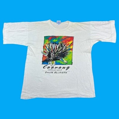 Vintage T Shirt White Medium Coanang National Park Tee Graphic T Tourist Travel