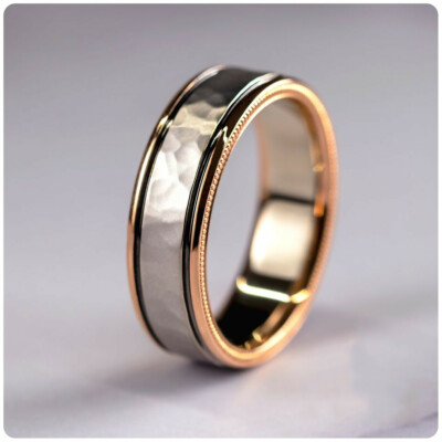 Couple Jewelry Wedding Elegant 925 Silver Plated Ring Cubic Zircon Sz 6-10