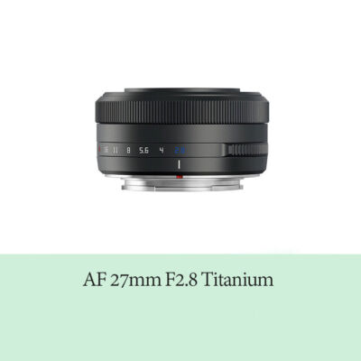 US TTArtisan 27mm F2.8 APS-C Auto Focus Lens for Fuji X Mount XF Camera XE4 XT30