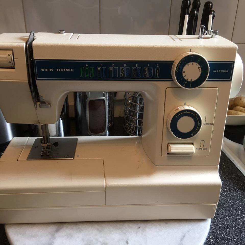 New home janome heavy duty electric sewing machine model 346 in
