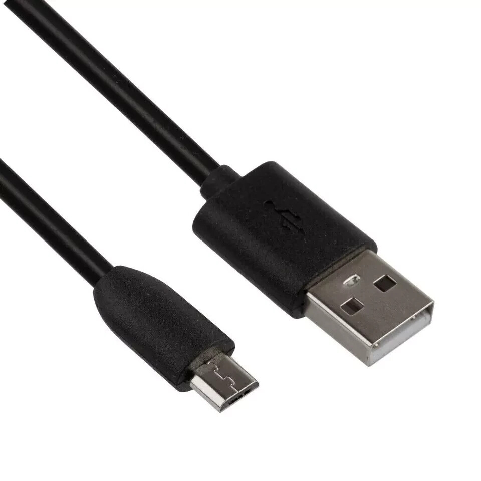 2m Long Black USB Charging cable for Garmin Dash Cam Mini 2 - Picture 2 of 4