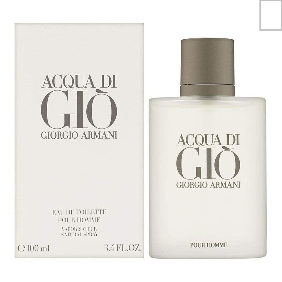Giorgio Armani Acqua Di Gio 3.4 oz Men's Eau de Toilette Spray New & Sealed