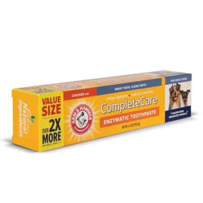 Arm & Hammer Complete Care Enzymatic Dog Toothpaste, 6.2 oz (Pack of 1)
