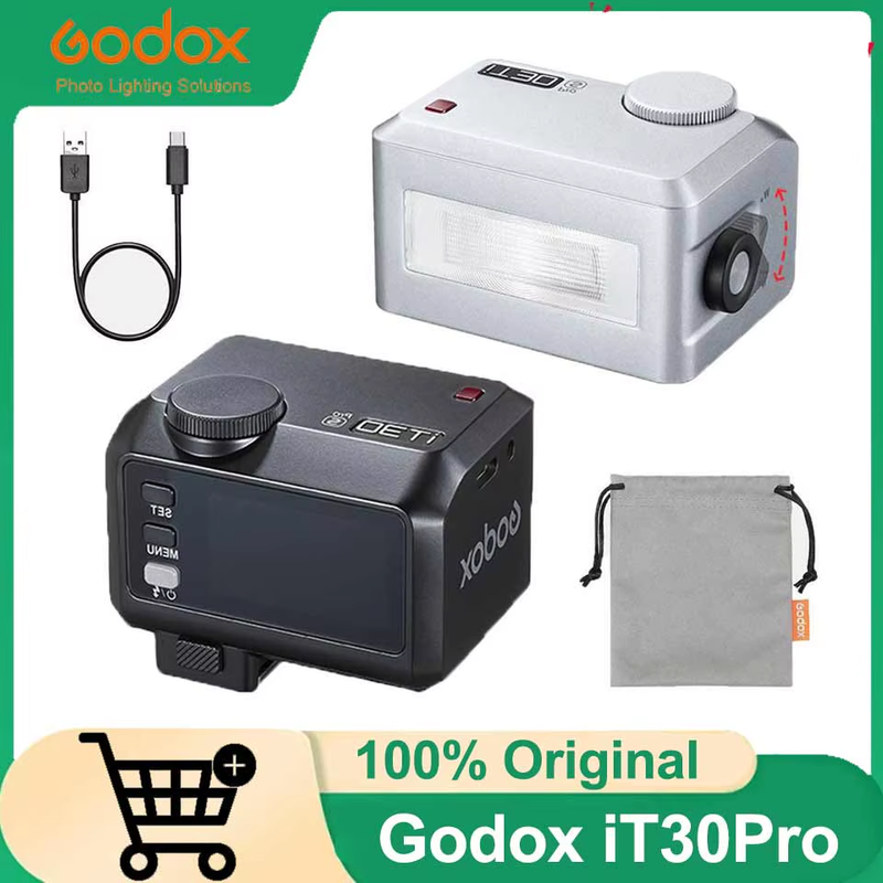 Godox iT30Pro C/N/S/F/O Pro 2.8" Touchscreen Pocket Flash TTL Auto-Exposure 2.4G