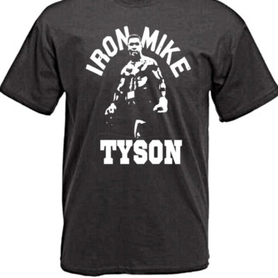 Mike Tyson boxing HOT T-shirt black Short sleeve All sizes JJ3739