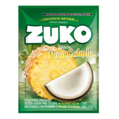 ZUKO Many Flavors No Sugar Needed Makes 2 Liters Of Drink Mix 15g/11gFrom Mexico