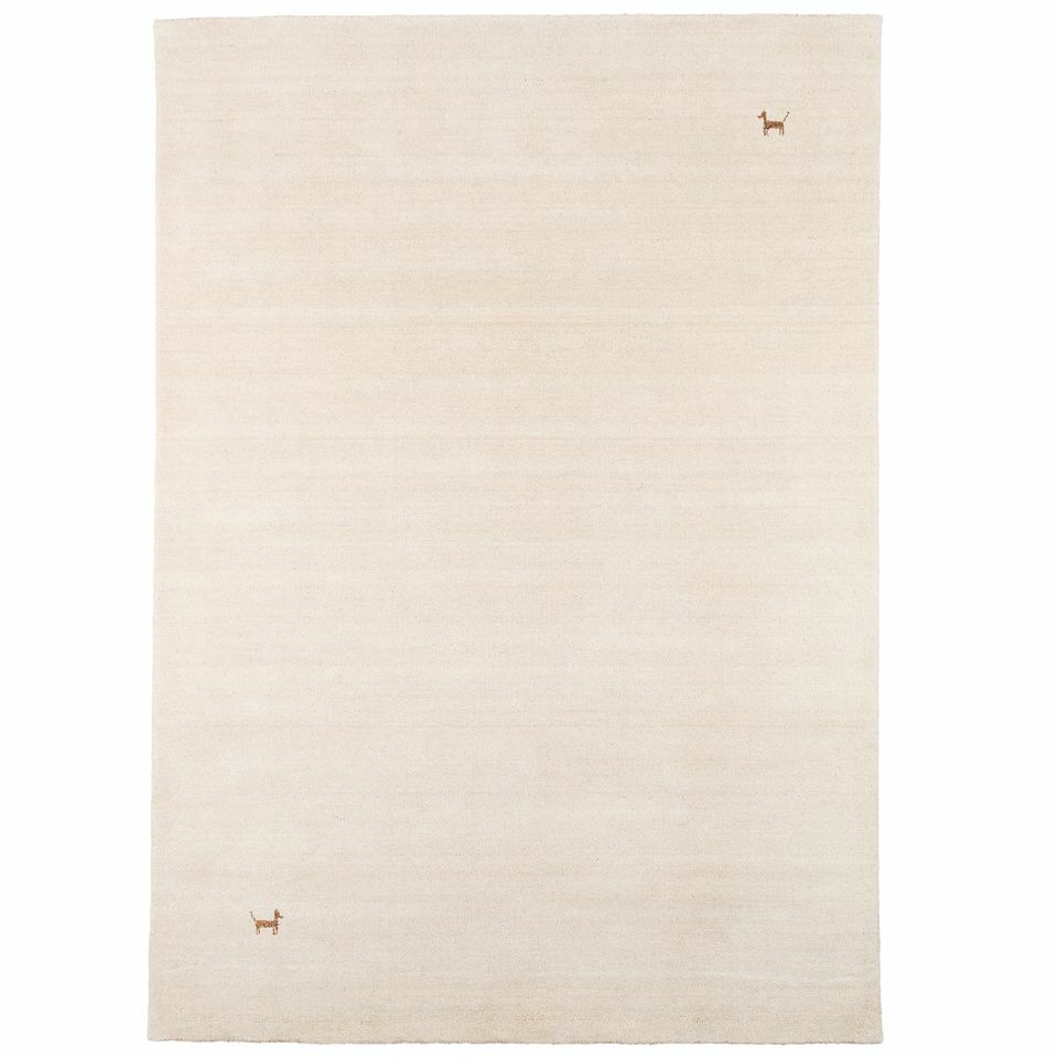 Natur Teppich Indo Nepal Gabbeh Shiva Beige